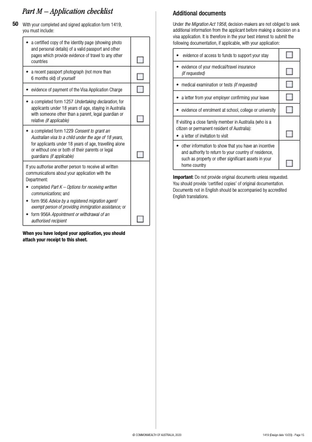 Avustralya Vize Formu Nasıl Doldurulur? 11