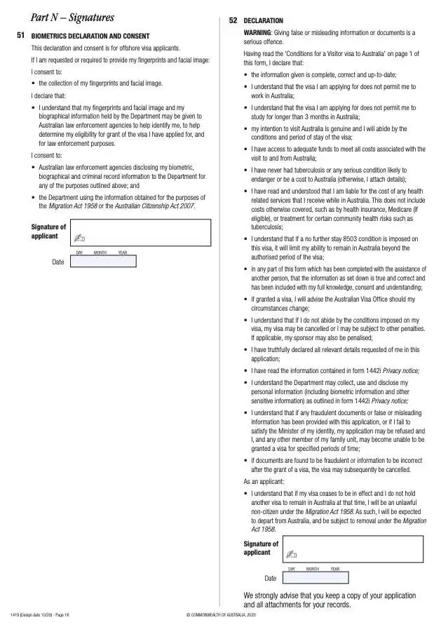 Avustralya Vize Formu Nasıl Doldurulur? 12