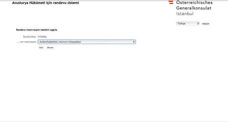 Avusturya Konsolosluğu Oturma İzni Başvurusu Nasıl Yapılır?