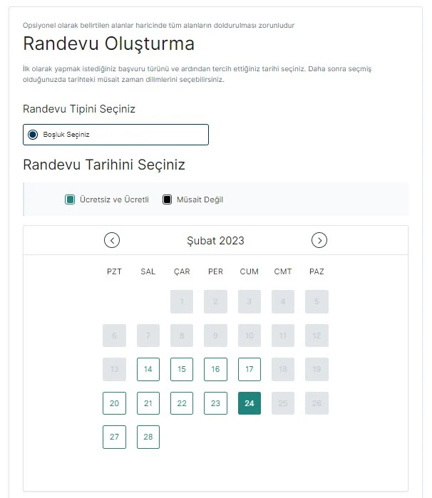 VFS Global Üzerinden Avusturya Vize Randevusu Alma Süreci 3