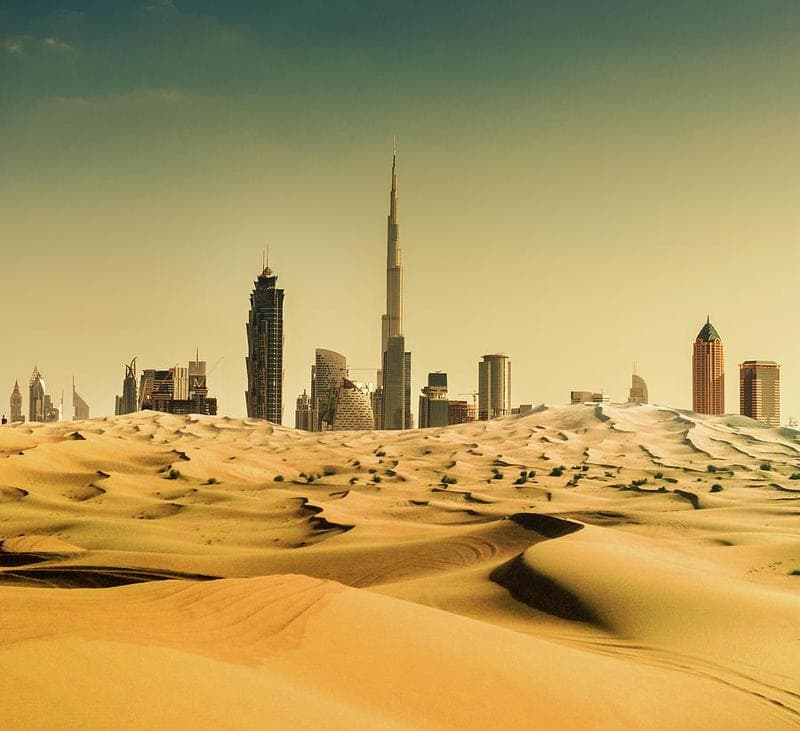 Dubai Çölü Nerededir?
