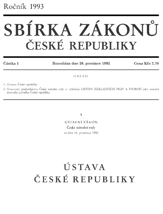 Çek Cumhuriyeti Anayasası Ne Zaman Kabul Edilmiştir?