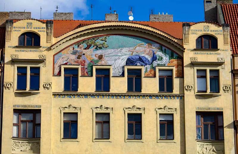 Çek Cumhuriyeti'nde Ayrılık Dönemi Mimarisi