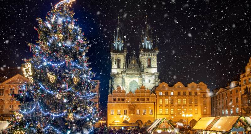 Prag'da Kış ve Yılbaşı Aktiviteleri
