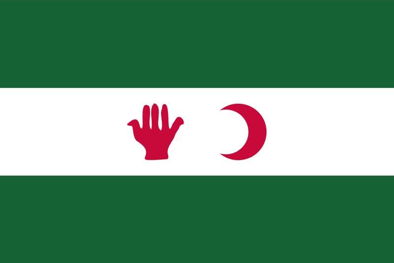 1940 yılında değişen Cezayir Bayrağı