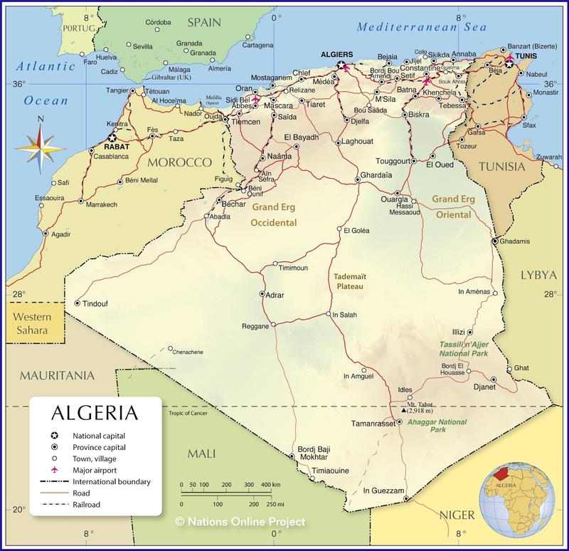 Cezayir Demokratik Halk Cumhuriyeti'nin İdari Yapılanması Nasıldır?
