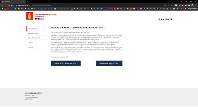 Danimarka Schengen Vizesi Başvuru Formu Nasıl Doldurulur 2