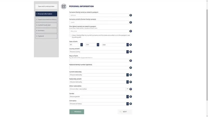 Danimarka Schengen Vizesi Başvuru Formu Nasıl Doldurulur 4