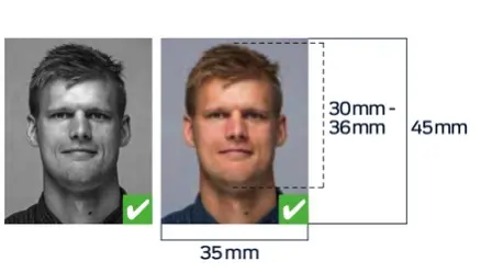 Danimarka Vize Fotoğrafının Ölçüsü Nedir?