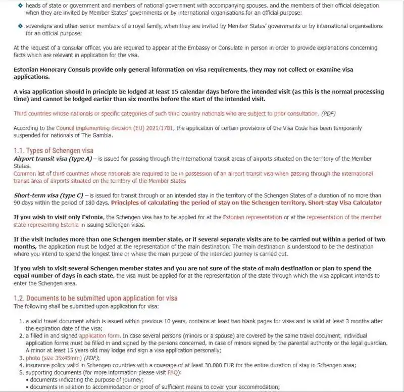 Estonya Göçebe Vizesi Başvuru Formu #2