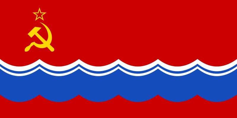 Estonya Sovyet Sosyalist Cumhuriyeti Bayrağı