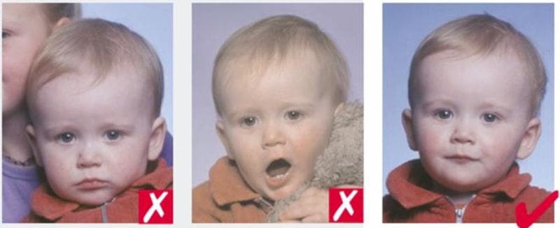 Bebekler için Finlandiya Vize Fotoğrafı Nasıl Olmalıdır?