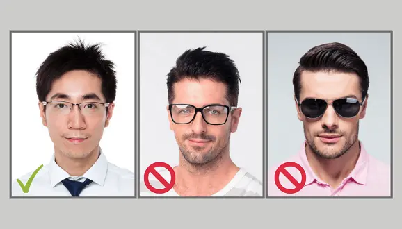 Finlandiya için Vize Fotoğrafında Gözlük Takılabilir Mi?