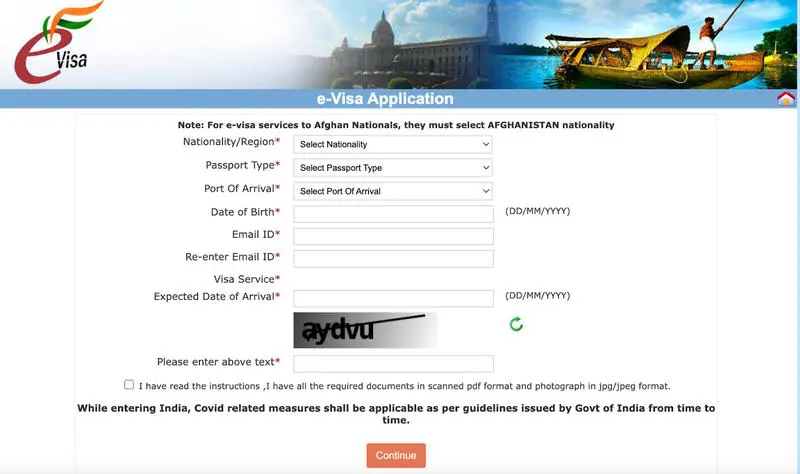 Hindistan E-Vize Başvurusu Nasıl Yapılır?