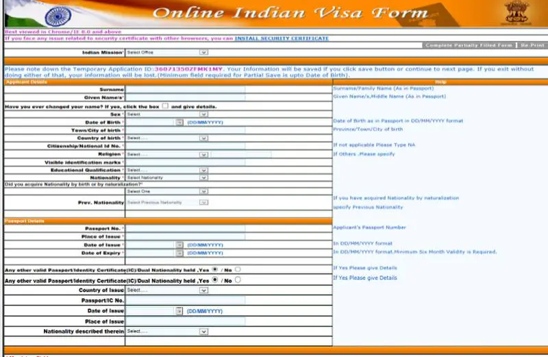 Hindistan Vizesi için Fotoğraf Yükleme İşlemi Nasıl Yapılır? 2