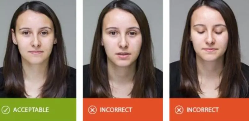 Hint Vizesi Başvuru Fotoğrafında Kişinin Duruşu ve Yüz İfadesi Nasıl Olmalıdır? 3