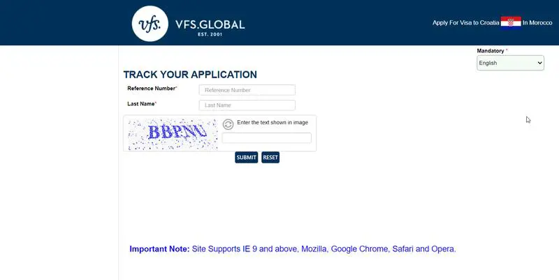 VFS Hırvatistan Vize Takip İşlemi Nasıl Yapılır?