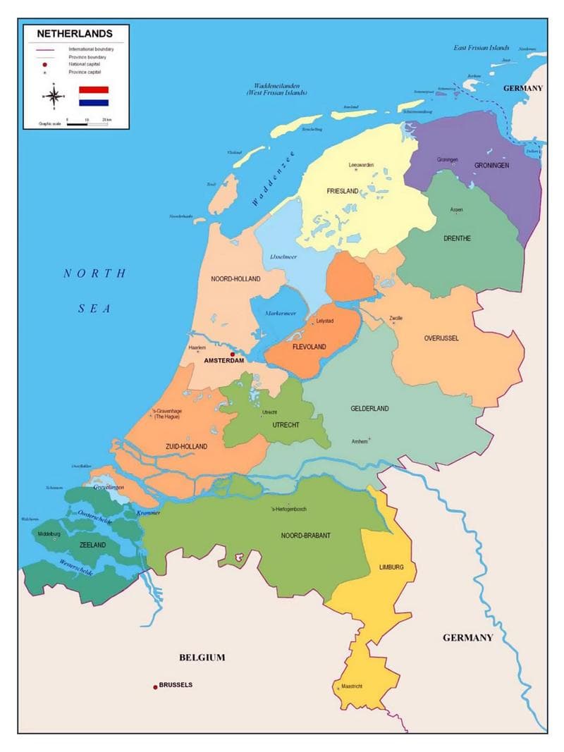 Hollanda'nın İdari Yapısı Nasıldır?
