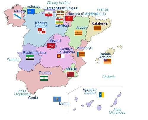 İspanya Özerk Bölgeleri