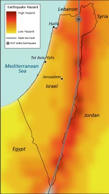 İsrail Deprem Ülkesi Midir?