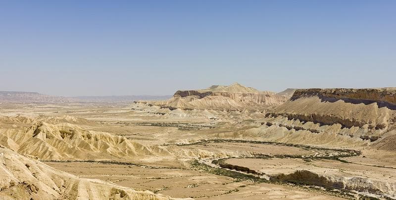 İsrail'de Çöl Var Mıdır?