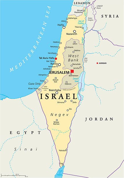 Kudüs’ün Haritadaki Yeri Nerededir?