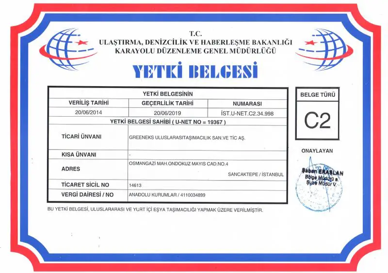 İsveç Şoför Vizesi için C2 Sertifikası Nedir?