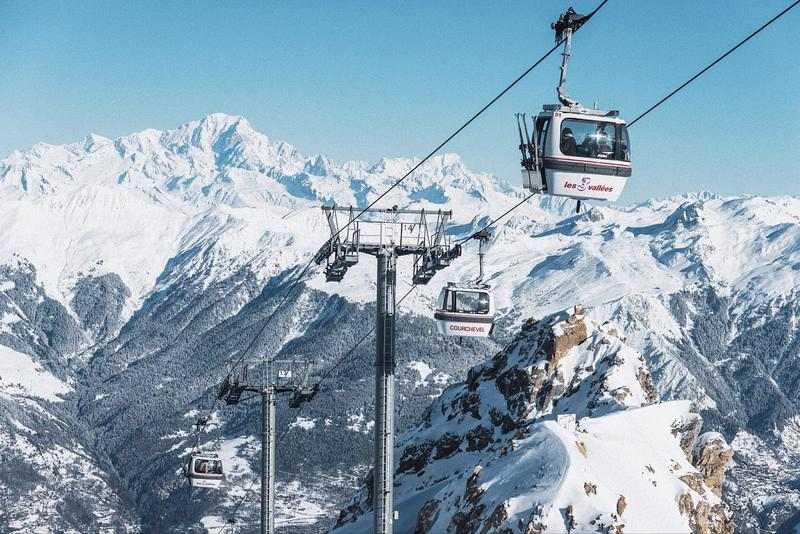İsviçre Kayak Merkezi Courchevel'e Nasıl Gidilir?