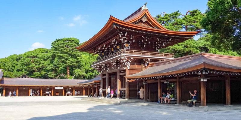 Japonya Meiji Tapınağı Nerededir?