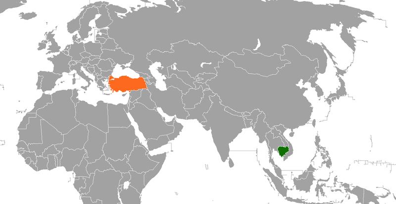Türkiye Kamboçya Arası Kaç Km'dir?