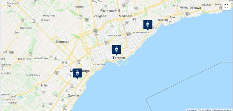 Toronto Üniversitesi Nerede Yer Alır?