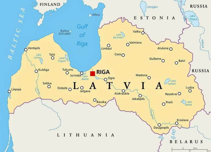 Riga Nerededir?