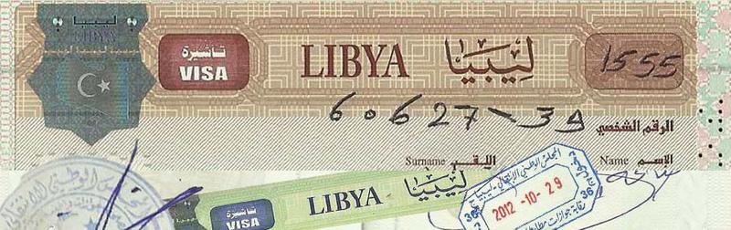 Libya Vize Türleri