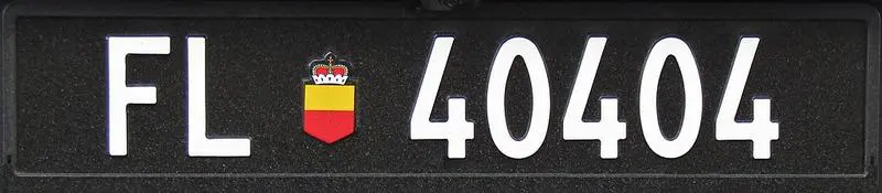 Lihtenştayn Plakası