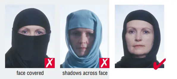 Litvanya Vize Fotoğrafında Başörtüsü Kullanımı