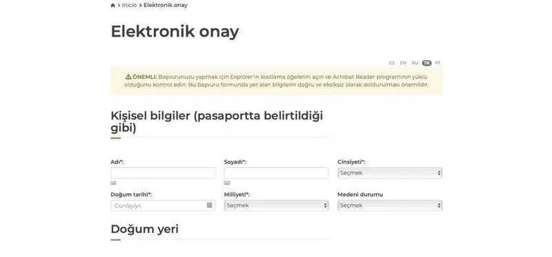 Meksika Elektronik Vize Başvurusu Nasıl Yapılır? #1