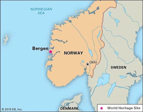 Bergen Şehri Nerededir?
