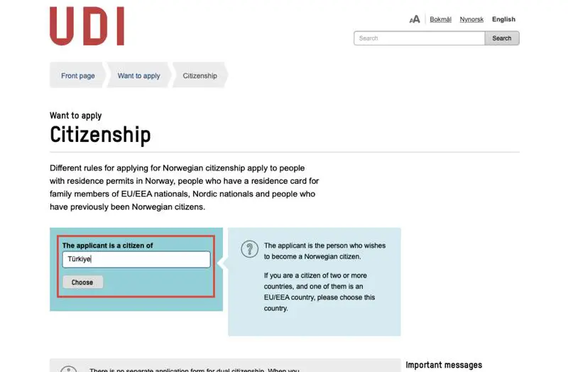 Norveç Vatandaşlık Başvuru Formu Nasıl Doldurulur 3