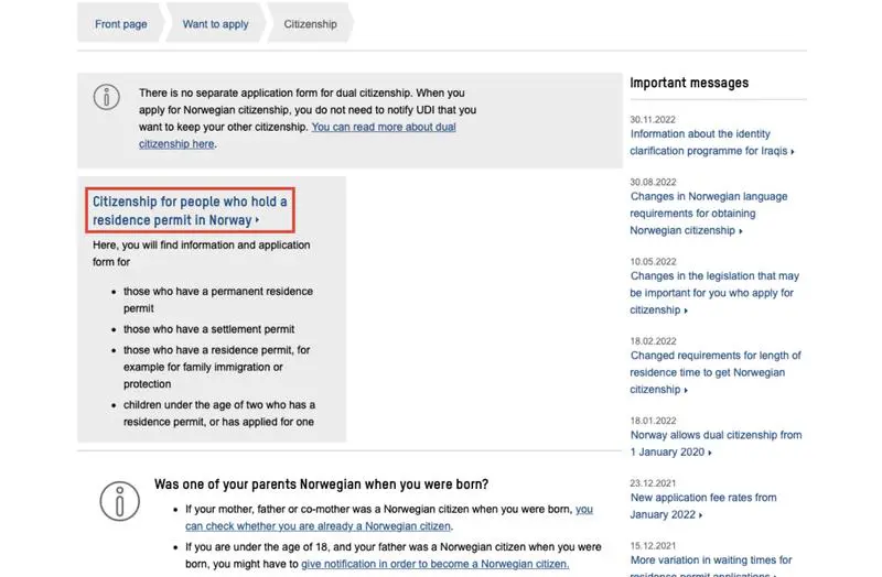 Norveç Vatandaşlık Başvuru Formu Nasıl Doldurulur 6