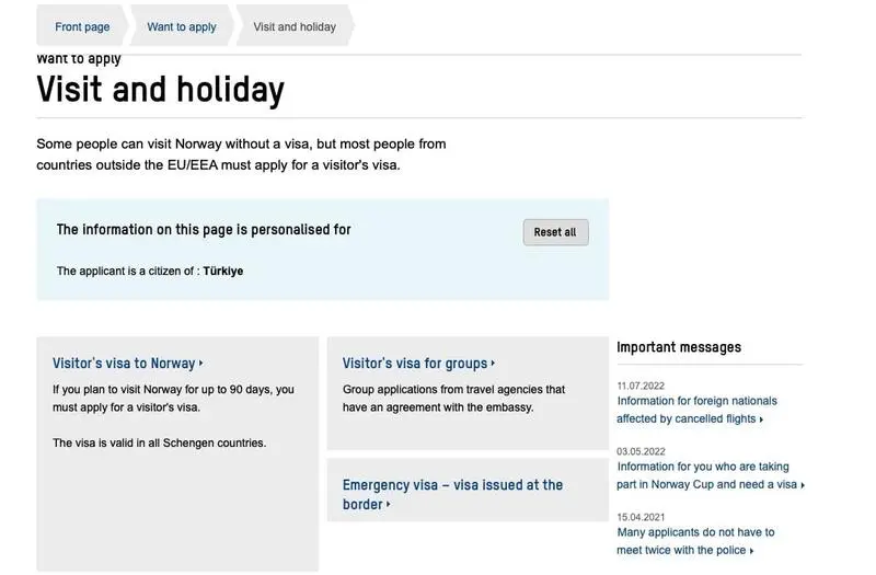 Norveç Vize Formu Nasıl Doldurulur 8