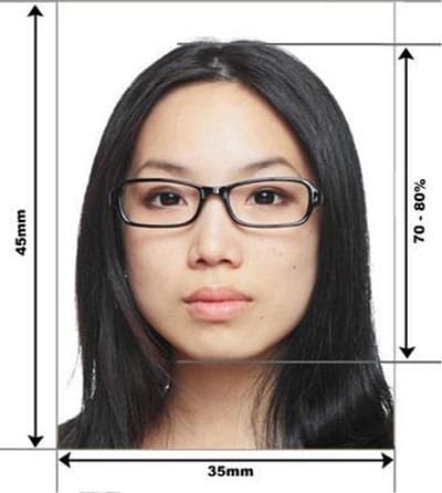 Norveç Vize Fotoğraf Ebatları Örneği