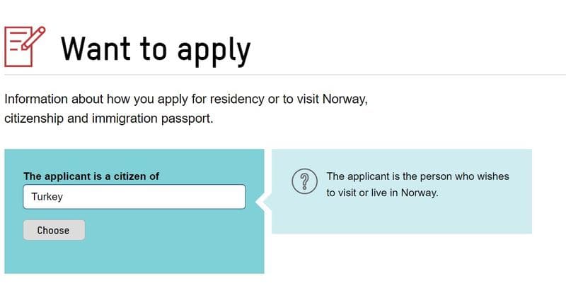 Turistik Norveç Vizesi için Online Başvuru Nasıl Yapılır? 2