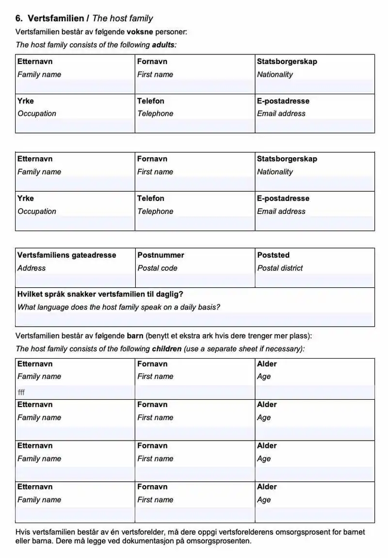 UDI Au Pair İş Sözleşmesi 3