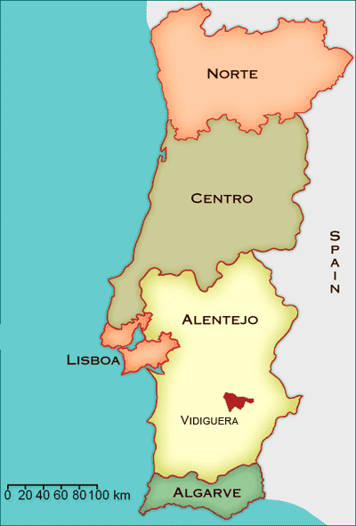 Portekiz Bölge Haritası Nasıldır?