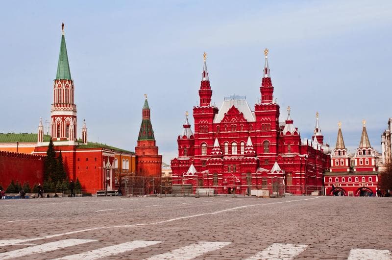 Moskova Kızıl Meydan Nerededir?
