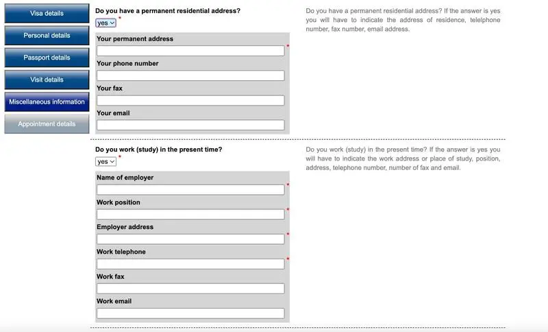Rusya Online Vize Başvuru Formu Nereden Doldurulur? 5