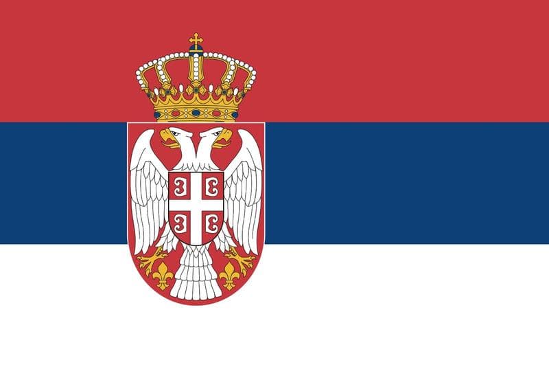 Sırbistan Cumhuriyeti’nin bayrağı