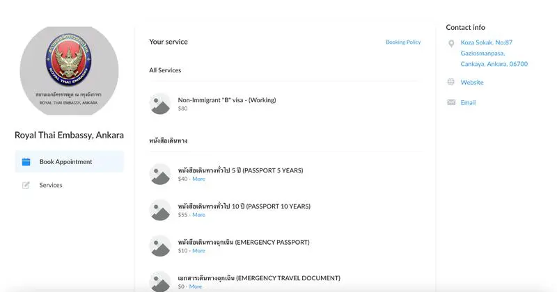 Tayland Aile Birleşimi Vize Başvurusu için Randevu Nasıl Alınır?