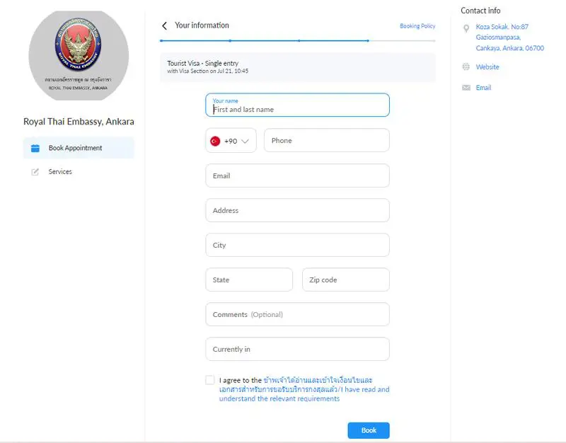 Tayland için Vize Randevusu Nasıl Alınır?