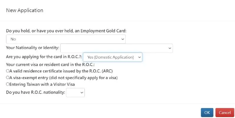Tayvan Gold Card İçin Online Başvuru Adımları Nelerdir?